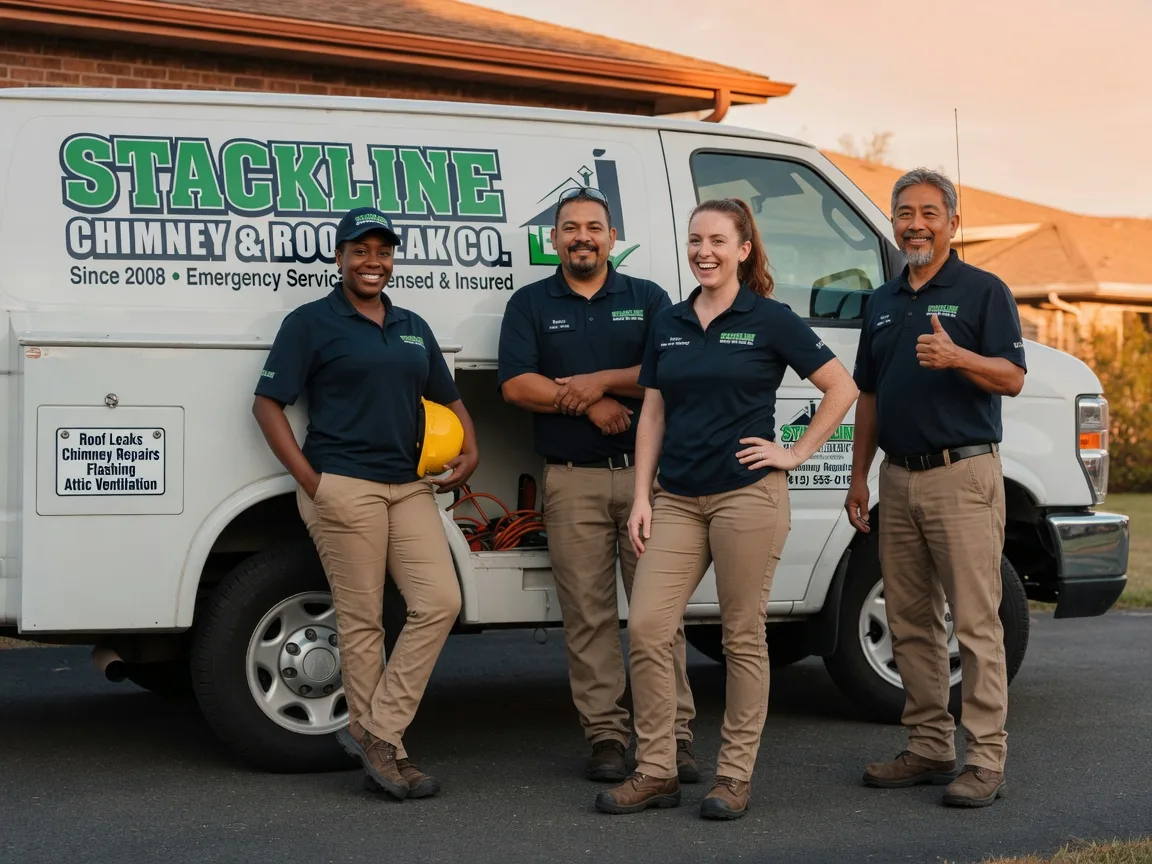 Chimney flashing repair company in Brentford, SD